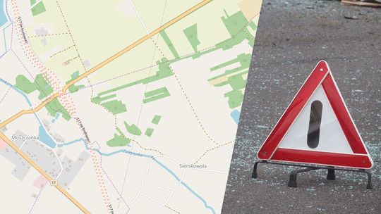 Wypadek na krajowej "48". Utrudnienia zakończyły się