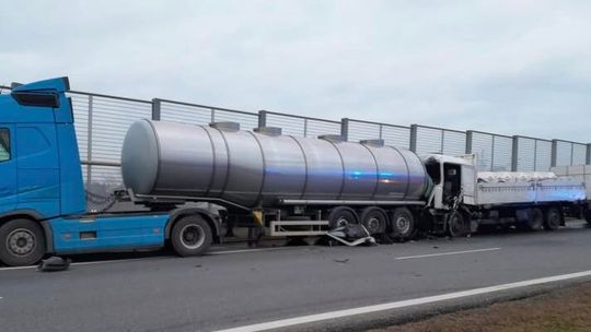 Wypadek na obwodnicy Lublina. Droga zablokowana 