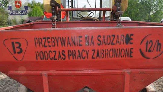 Wypadek na polu. Ojciec najechał na syna ciągnikiem