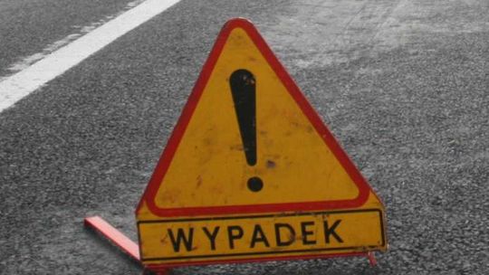 Wypadek na rondzie przy ZUS. Potrącony rowerzysta 