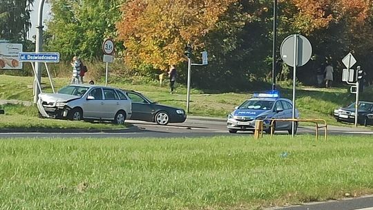Wypadek na skrzyżowaniu al. Witosa i Doświadczalnej w Lublinie