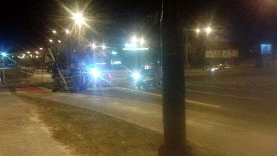 Wypadek na skrzyżowaniu ul. Elsnera i Choiny: Kierowca był pijany