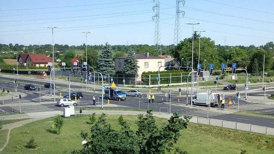 Wypadek na skrzyżowaniu ul. Koncertowej i Zelwerowicza w Lublinie. Utrudnienia w ruchu
