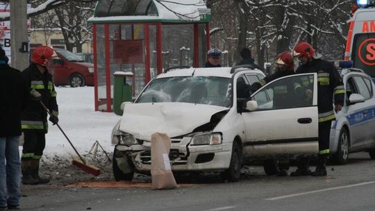 Wypadek na ul. Diamentowej w Lublinie. Kierowca miał 2,6 promila