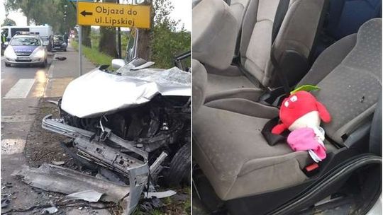 Wypadek na ul. Krężnickiej w Lublinie (zdjęcia, wideo)