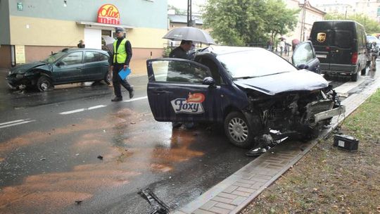 Wypadek na ul. Wyszyńskiego w Lublinie. Droga już odblokowana