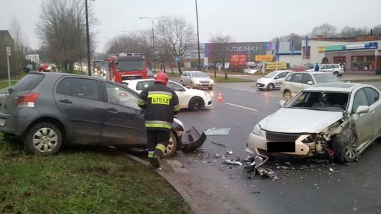 Wypadek na ul. Związkowej w Lublinie. Jedna osoba ranna