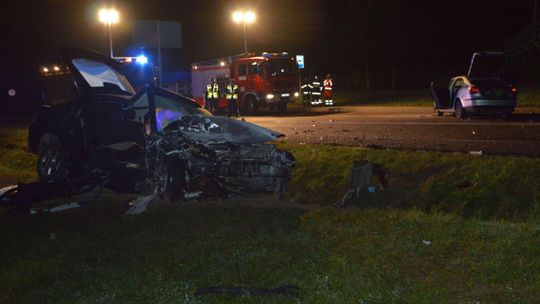 Wypadek obywateli Ukrainy na DK17. Zginęła 19-latka, 6 osób rannych [zdjęcia]