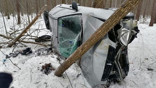 Wypadek podczas wyprzedzania w Bezwoli. To był początek kłopotów Czeczenów