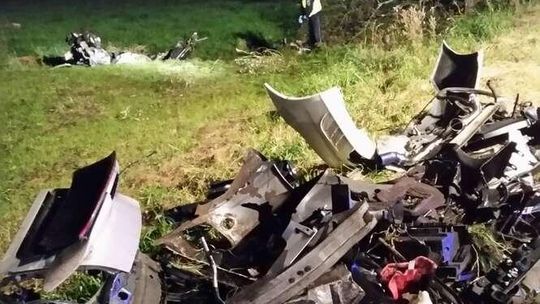Wypadek porsche na Podlasiu. Zginął mieszkaniec Białej Podlaskiej