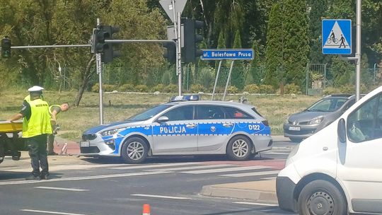 Wypadek radiowozu. Dwóch policjantów w szpitalu
