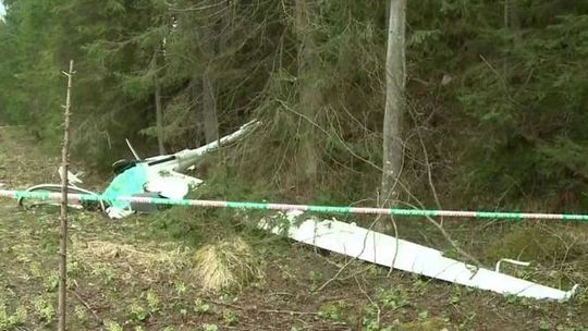 Wypadek szybowca w Tatrach. Polski pilot uderzył w drzewo i zginął