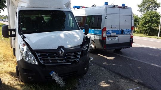 Wypadek trzech samochodów na drodze Lublin-Kraśnik [zdjęcia]