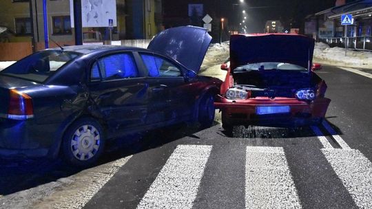 Wypadek w Biłgoraju. Kierowca trafił do szpitala