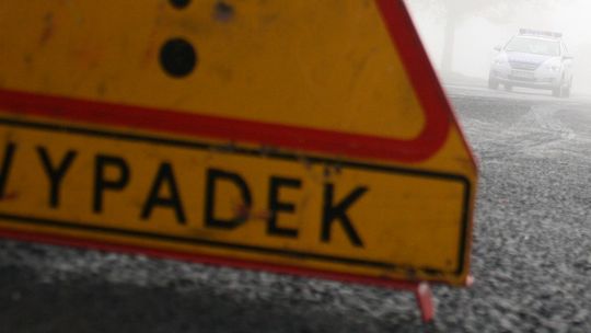 Wypadek w Cycowie. Zderzyły się trzy samochody