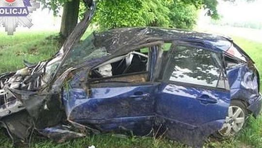 Wypadek w Dęblinie: Dwie osoby w szpitalu