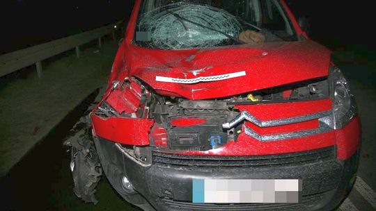 Wypadek w Dysie. Kobieta zmarła w szpitalu w wyniku odniesionych obrażeń