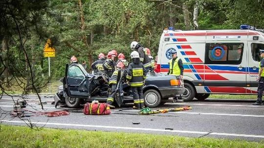 Wypadek w Firleju. Kierowca audi nie miał prawa jazdy