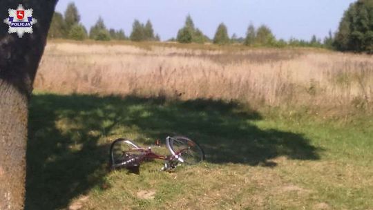Wypadek w Firleju. Kierujący jeepem najechał na rowerzystkę