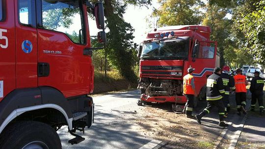Wypadek w Gościeradowie: Zderzenie trzech pojazdów