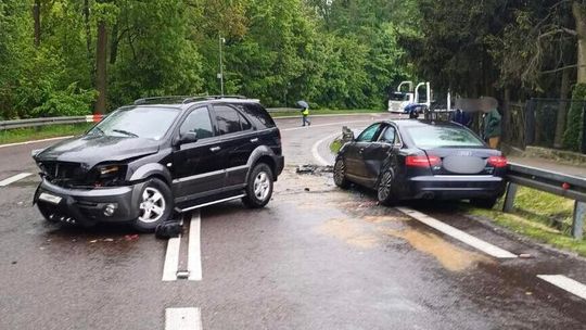 Wypadek w Izbicy – droga krajowa nr 17 całkowicie zablokowana