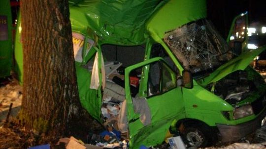 Wypadek w Kajetanówce. Sekcja ma wyjaśnić, kto kierował