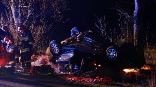 Wypadek w Klonownicy. Do tragedii przyczynił się zając?