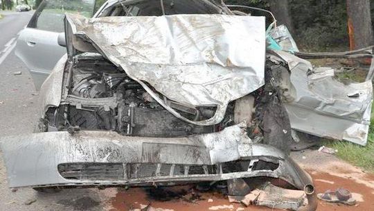 Wypadek w Kolonii Wisznice: Prowadziła choć miała dwa promile