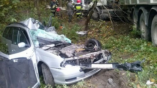 Wypadek w Krasnymstawie. Dwie osoby nie żyją