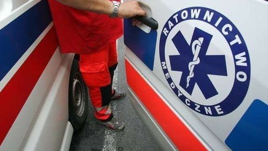 Wypadek w Krępcu. 14-letni rowerzysta potrącony przez samochód