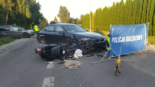 Wypadek w Lipniaku. Nie żyje motocyklista