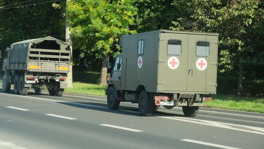 Wypadek w Lublinie. Kilkunastu poszkodowanych żołnierzy