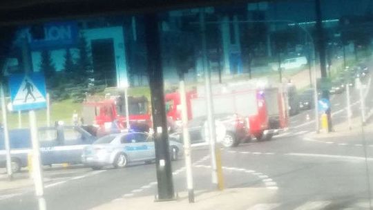 Wypadek w Lublinie. Zderzyły się dwa samochody