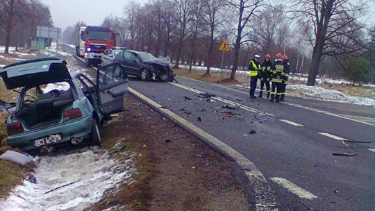 Wypadek w m. Kołacze. Zginęły trzy osoby (zdjęcia)