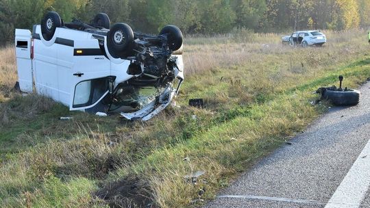 Wypadek w Międzyrzecu Podlaskim. Cztery osoby ranne. Są utrudnienia