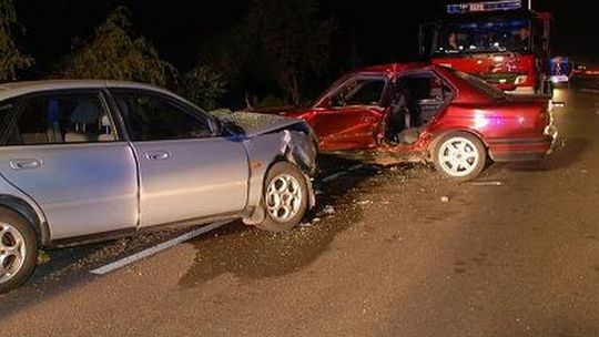 Wypadek w miejscowości Stok: 7 osób trafiło do szpitala