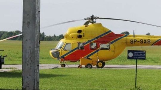 Wypadek w polu. Rolnik stracił rękę