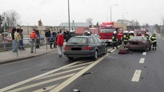 Wypadek w Przytocznie. Zderzyły się dwa samochody