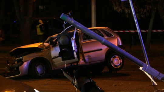 Wypadek w Puławach. Piesi w stanie ciężkim zabrani do szpitala