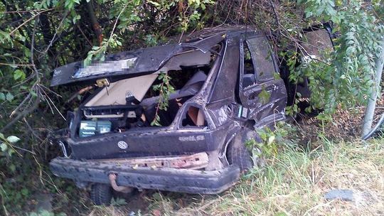 Wypadek w Puławach. Wyprzedzał samochody - zginął na miejscu