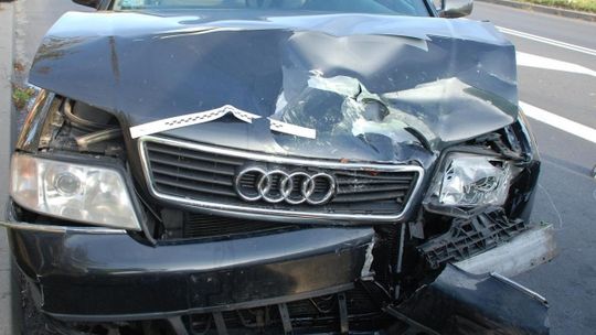 Wypadek w Radzyniu Podlaskim. Pijany kierowca wymusił pierwszeństwo