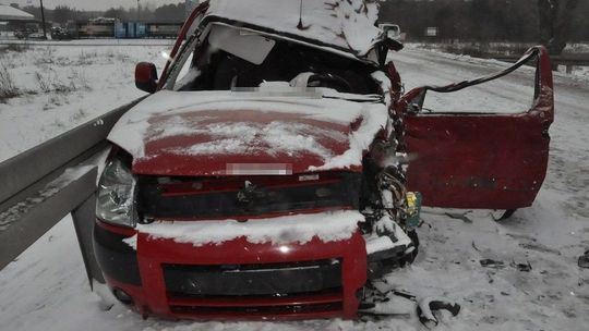 Wypadek w Rzeczycy. Wersja kierowcy volvo różni się od tego co ustalili policjanci