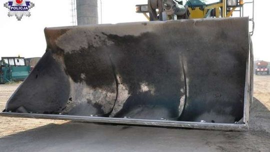 Wypadek w składzie z kruszywami. 32-latek z przygniecioną stopą 