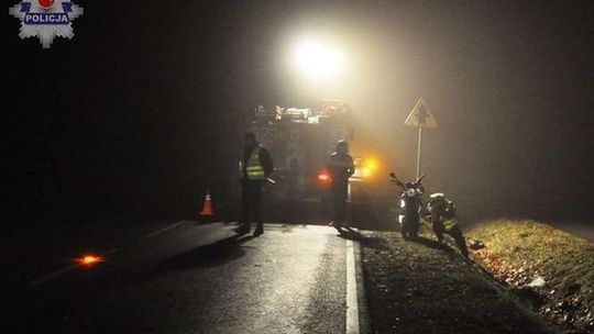 Wypadek w Trzciankach. Zginął motocyklista
