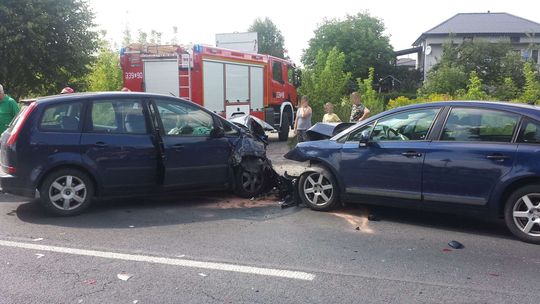 Wypadek w Turce. Droga Lublin-Łęczna już przejezdna [zdjęcia]