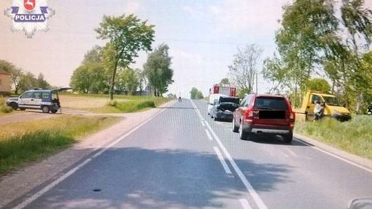 Wypadek w Zofiówce. Zderzyły się cztery samochody