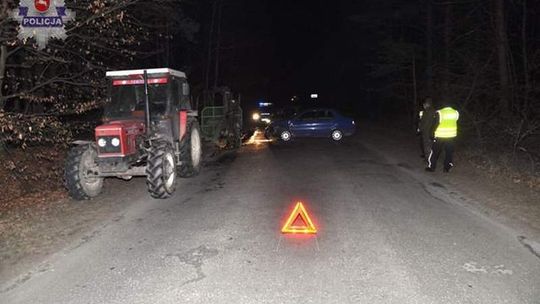 Wypadek w Zwierzyńcu: Dwie osoby w szpitalu