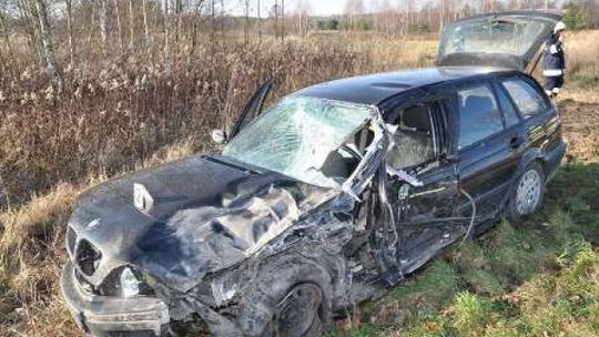 Wypadki na drogach powiatu biłgorajskiego. 1 osoba nie żyje, 3 ranne