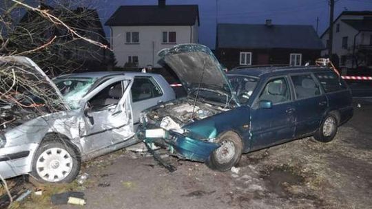 Wypadki w pow. biłgorajskim: 11-latek przyciśnięty do barierki