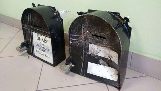 Wyrwał kasetki ze ścian w kościele. W środku były pieniądze od pielgrzymów